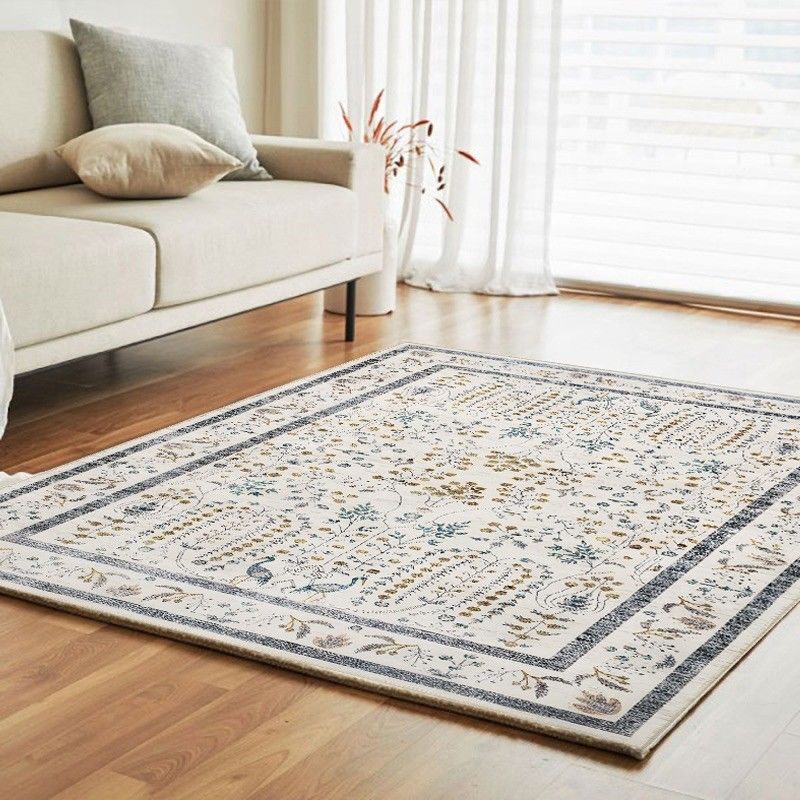 Home Resumo Padrão de estilo étnico turco Tapete ideal para quarto Sofá Mesa de café