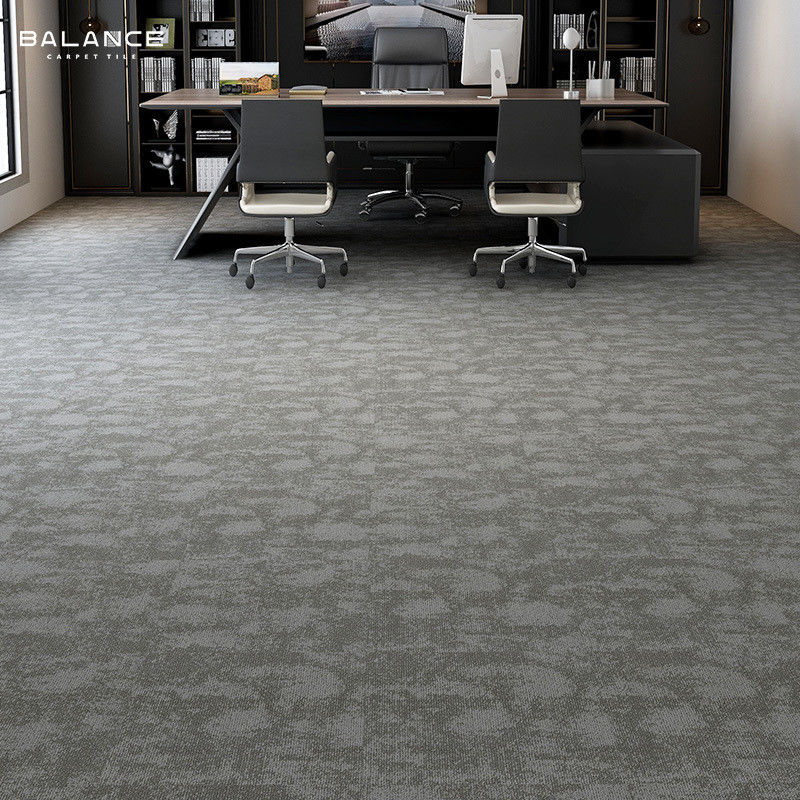 50 X 50 Mulit Level Loop Pile Lavável Negro comercial de escritório Carpet Tiles para escritório