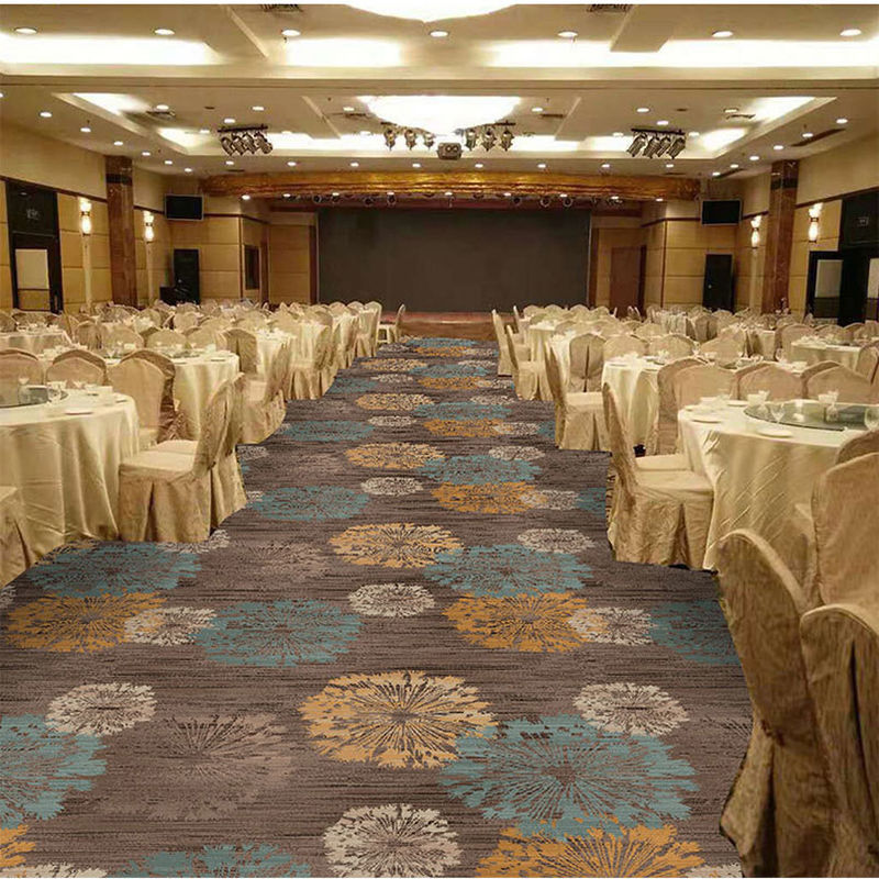 Rectângulo Hotel Lobby Hall Lana Moquete Máquina Tufting Corredor Corredor Tapetes 3d
