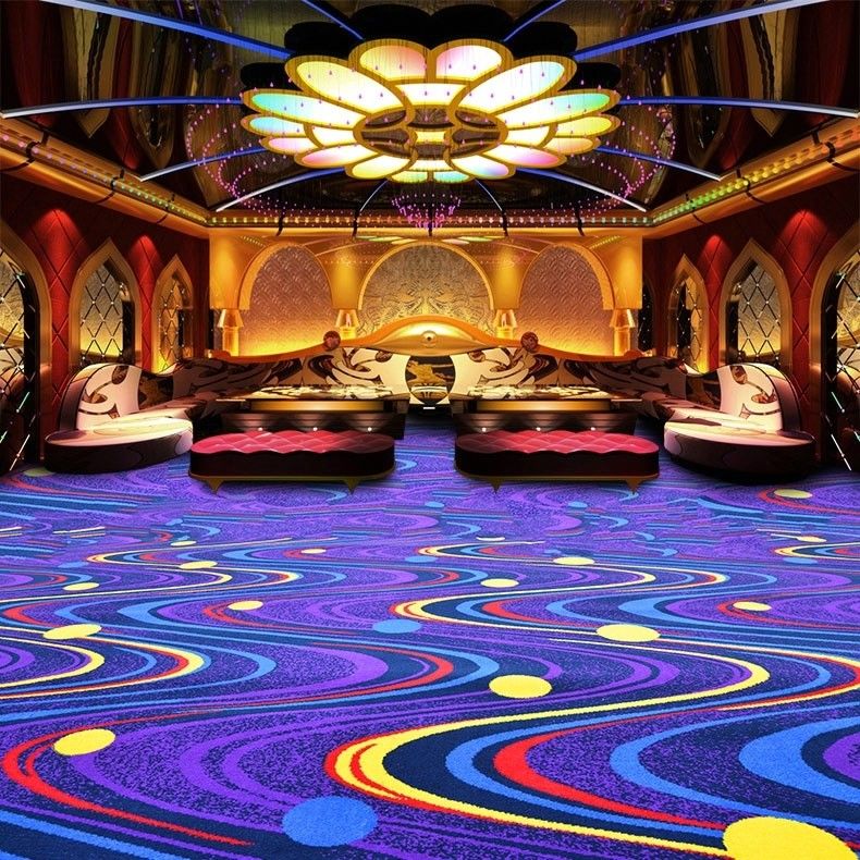 Tapete de salão de baile clássico tecido por máquina de hotel em cores personalizadas para hotel de luxo