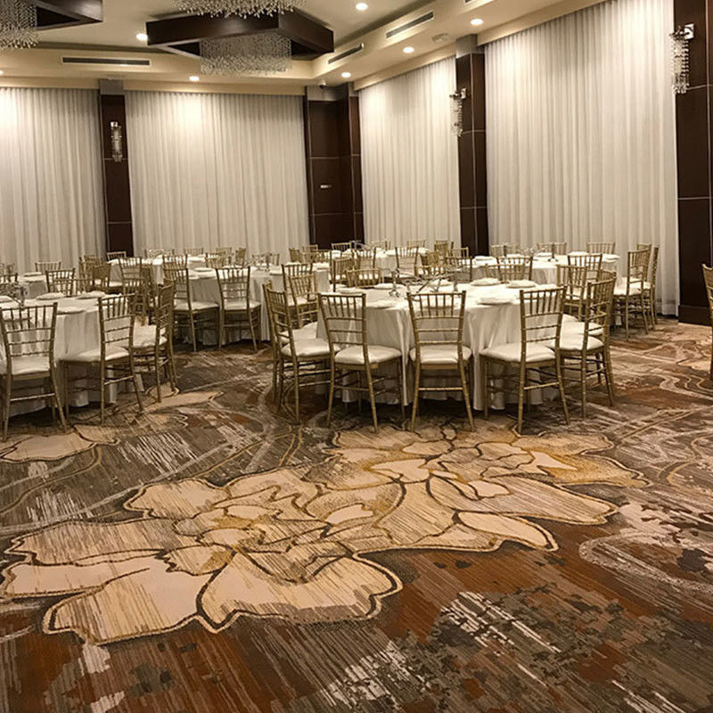 Tapete de poliamida de estilo hotel rolos de tufo macio para interiores / exteriores superior e design