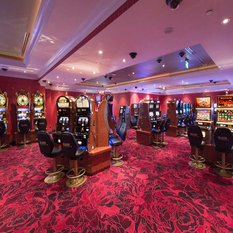 Tapete 100% de Nylon Impresso para piso do Axminster Casino