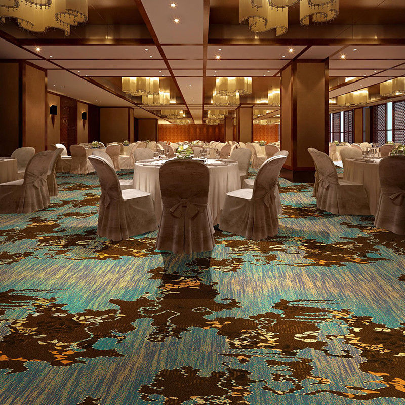 80% NZ lã 20% Nylon Sala de baile Tapete Axminster para Hotel Sala de Banquetes