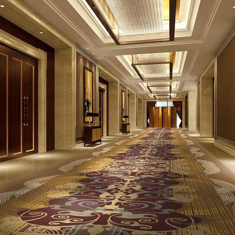 Loop Pile Alfombra Axminster Runner Tapetes Tapete para 5 estrelas Hotel Banquete Hall piso