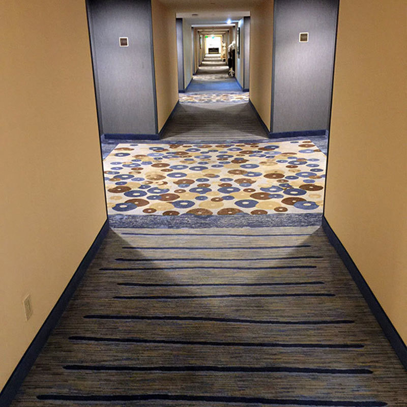 Tapete de parede a parede muçulmano persa de pilha alta para quarto de hotel e cassino em estilo moderno